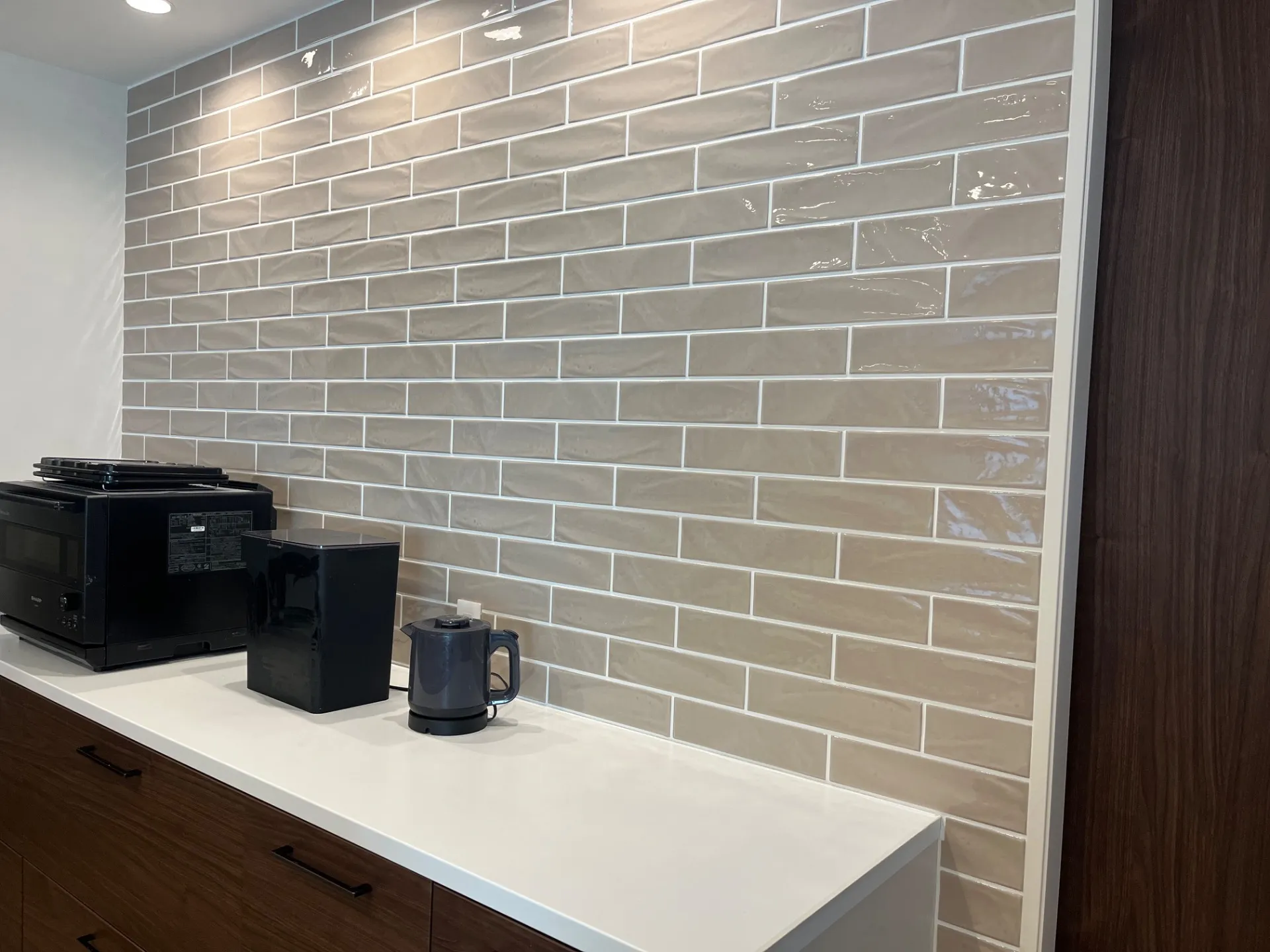 佐賀県 伊万里市 アクセント タイル キッチン