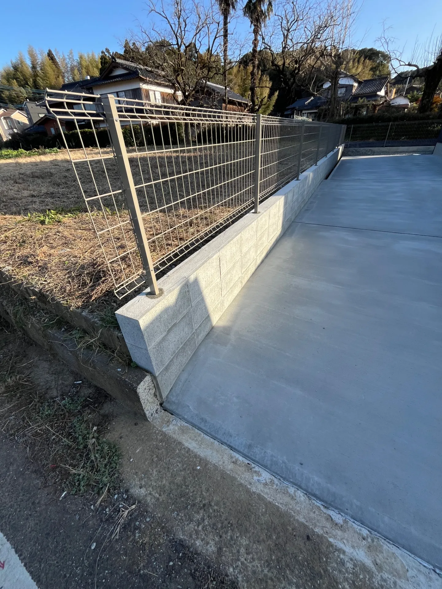 佐賀県武雄市 メッシュフェンス