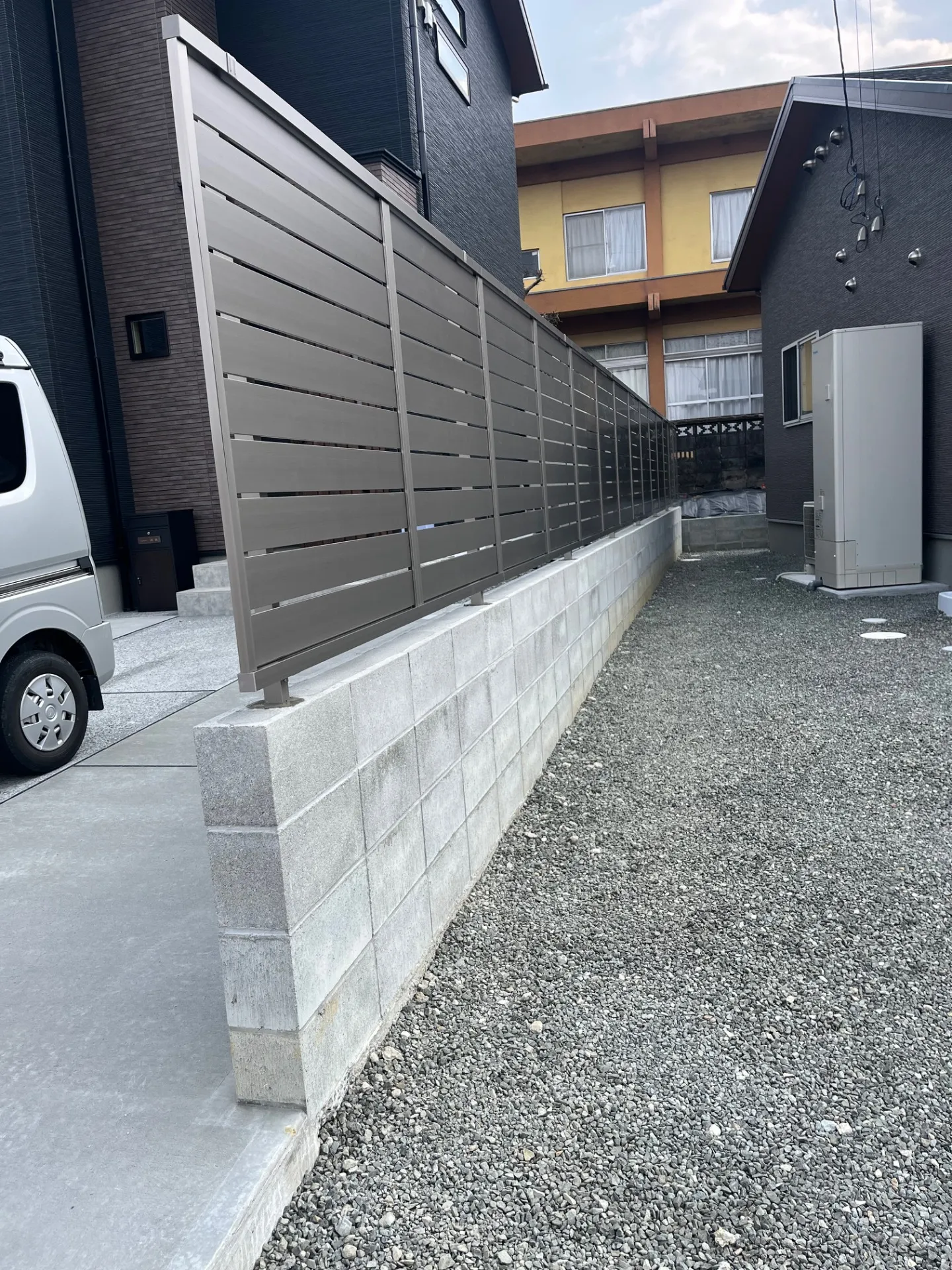 佐賀県 武雄市 目隠しフェンス